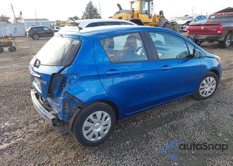 2015 Toyota Yaris L из США, поврежденный, VIN VNKKTUD35FA039009